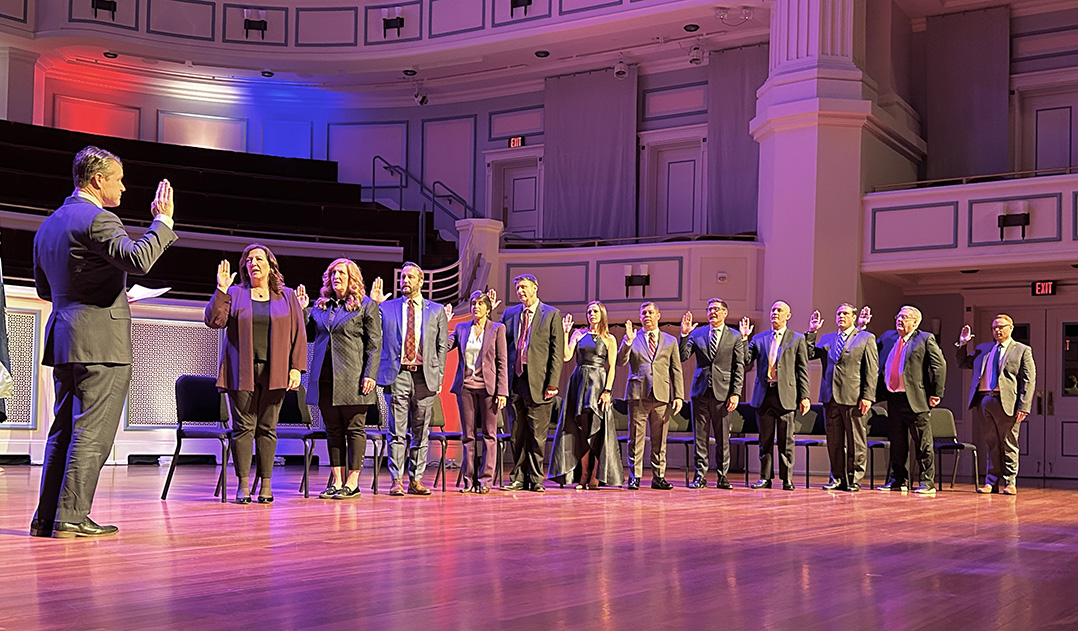 Snapshot Carmel Elected Officials Take Ceremonial Oath Of Office At